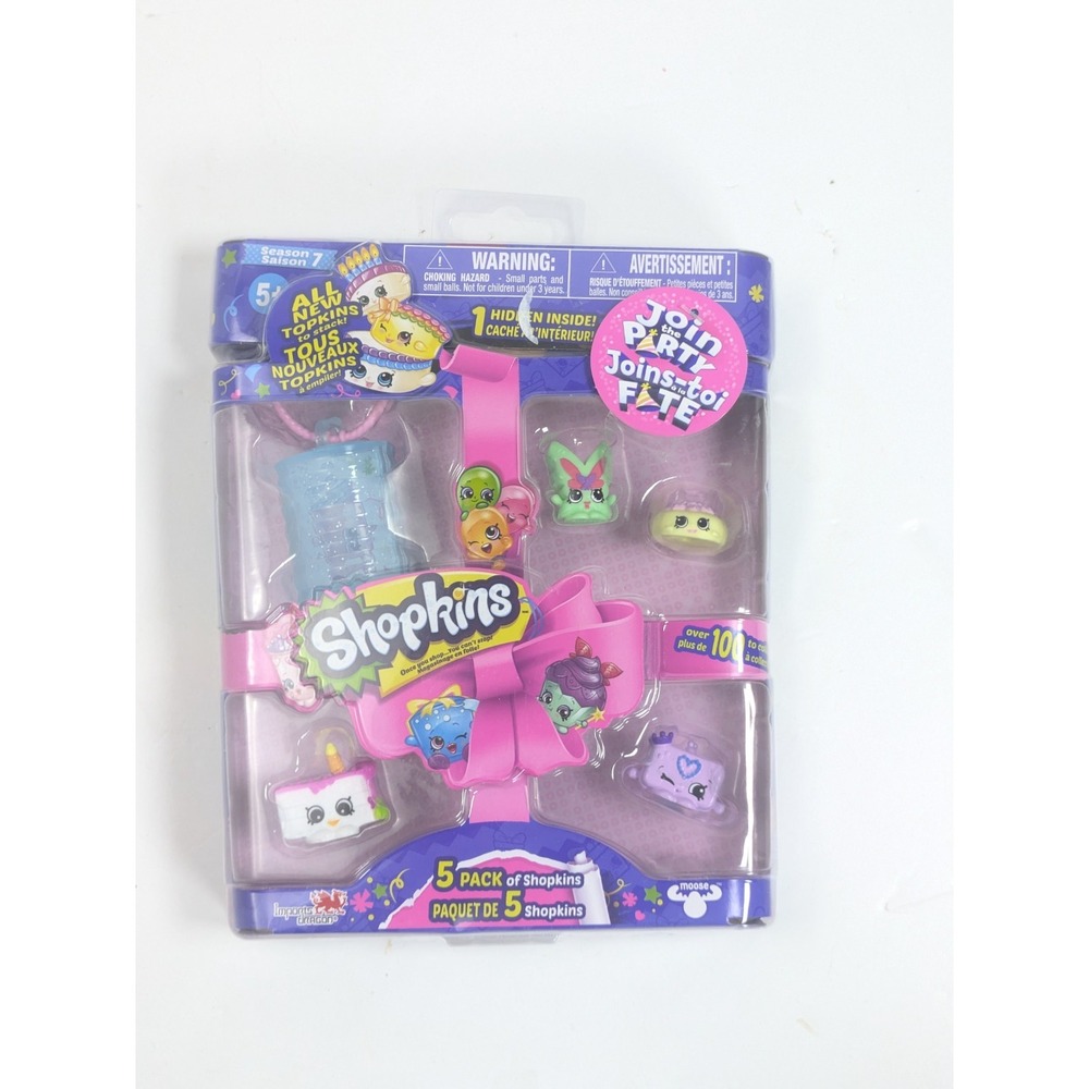 Shopkins Season 7 Join the Party 5 Pack New